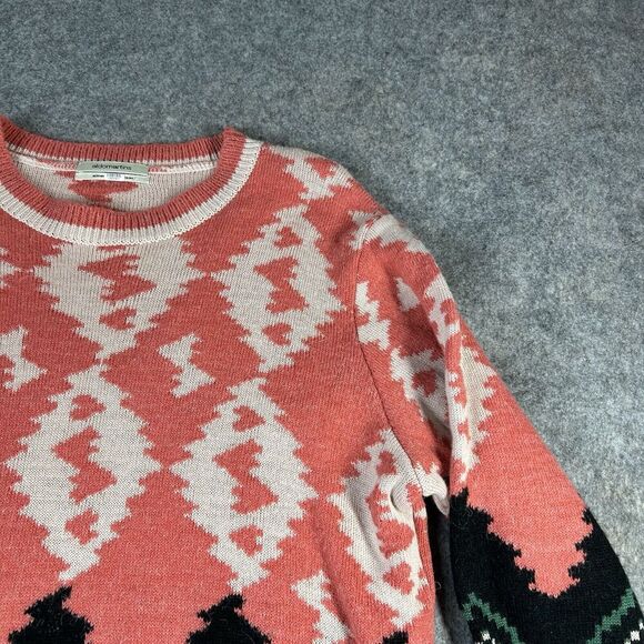 Aldomartins Nieves Sweater Multicolored Geometric Medium (12) Wool/Alpaca Z231-2 - Picture 2 of 8